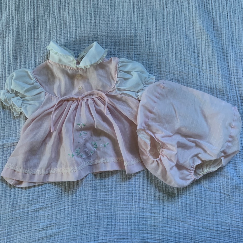 Vintage embroidered dress